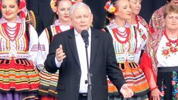 Jarosław Kaczyński na pikniku rodzinnym PiS w Chełmie [zdjęcia]