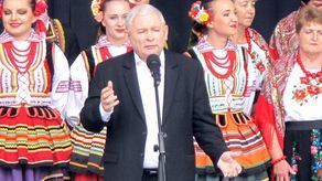 Jarosław Kaczyński na pikniku rodzinnym PiS w Chełmie [zdjęcia]