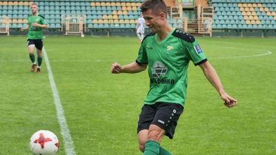 Marcin Stromecki, podobnie jak większość zawodników w ostatnim sparingu zagrał 45 mnut