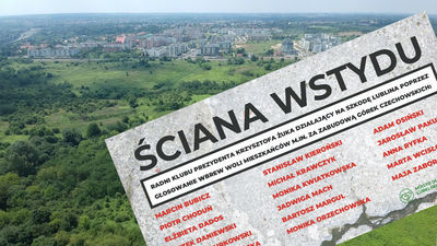 Ściana wstydu. Na ulicach Lublina pojawią się billboardy z nazwiskami niektórych radnych