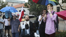 "Lublin przeciw przemocy! Solidarnie z Białymstokiem". Happening na pl. Litewskim [wideo]