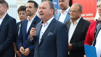 "Witam go na pokładzie", tak o starcie Riada Haidara mówi poseł Stanisław Żmijan 