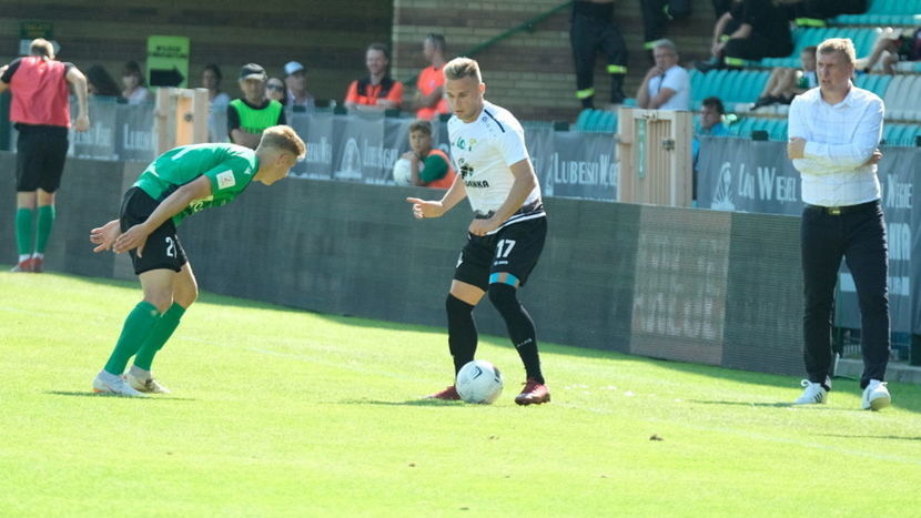 Dawid Dzięgielewski w sobotę strzelił jedną z bramek przeciwko Stali Stalowa Wola<br />
