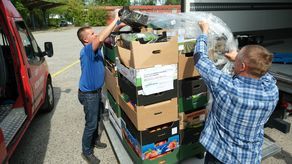 Bank Żywności w Lublinie odbiera produkty spożywcze z marketów i przekazuje do ponad 30 organizacji z całego województwa

