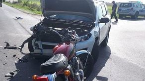 Motocykliści ranni w wypadku koło Zamościa