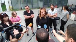 Czwartkowa konferencja prasowa pracowników Centrum Spotkania Kultur
