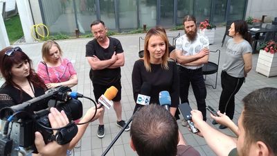 Czwartkowa konferencja prasowa pracowników Centrum Spotkania Kultur
