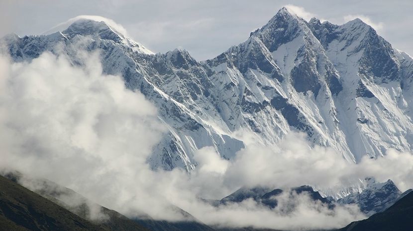 Mount Everest i Lhotse<br />
