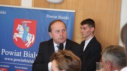 Wicestarosta Janusz Skólimowski  