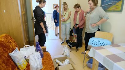 Pani Grażyna już w Betanii, zabrała ze sobą zwierzęta. "Już nie boję się o swoją przyszłość"