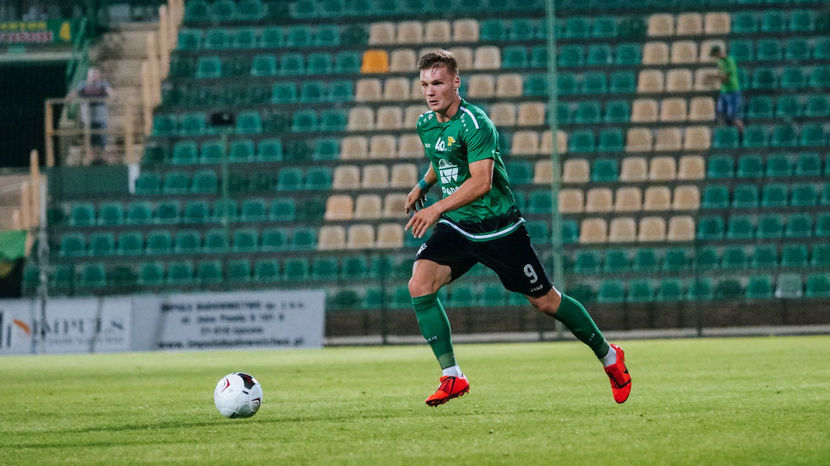 Aron Stasiak zdobył pierwszego gola w barwach Górnika<br />
<br />
