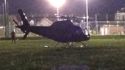 Śmigłowiec lądował na osiedlu Borek. Co się stało?