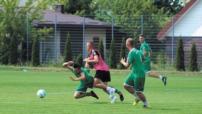 Grom Kąkolewnica ma już za sobą dwa mecze kontrolne. Z Krzną Rzeczyca wygrał 2:1

