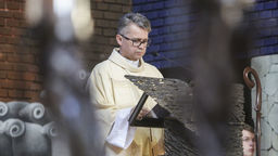 Ks. Mirosław Ładniak, nowy proboszcz Parafii pw. św. Andrzeja Boboli w Lublinie. 