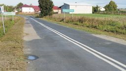 Tak dziś wygląda droga w Komaszycach Nowych