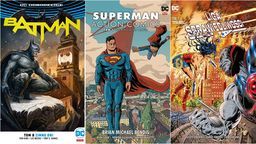 Superman nad Lublinem. Specjalna edycja komiksów z okazji 80. urodzin Batmana [okładki]