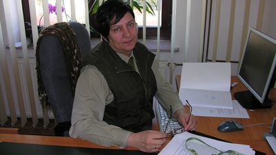 Ewa Piasecka, zastępca dyrektora Poleskiego Parku Narodowego 