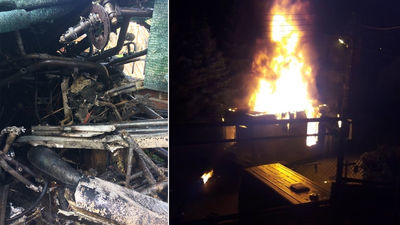 Lubelskie: Dramatyczny pożar. 46Team stracił gokarty i sprzęt warty pół miliona zł [zdjęcia]