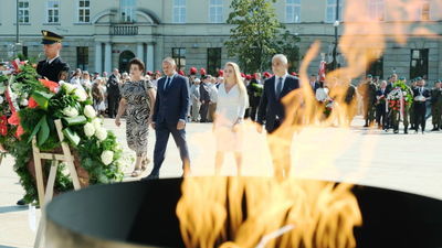 80. rocznica agresji Niemiec na Polskę. Uroczystości na pl. Litewskim [zdjęcia]