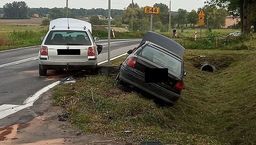 Wypadek koło Hrubieszowa. 18-latka nie ustąpiła pierwszeństwa