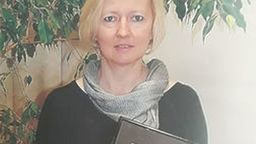 Anną Butryn, przedstawicielka Stowarzyszenia „Mam pasję” z Kurowa