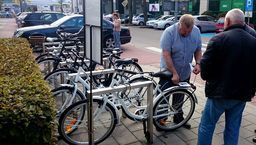 Rowery "miejskie" w Puławach już dostępne. Chciał udowodnić urzędnikom, że da się to zorganizować niskim kosztem