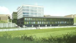 Pierwsi pacjenci trafią do tej części szpitala prawdopodobnie pod koniec 2022 roku