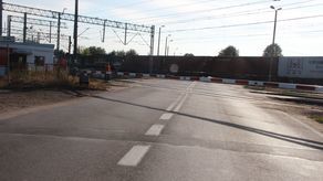 Przejazd kolejowy w Terespolu