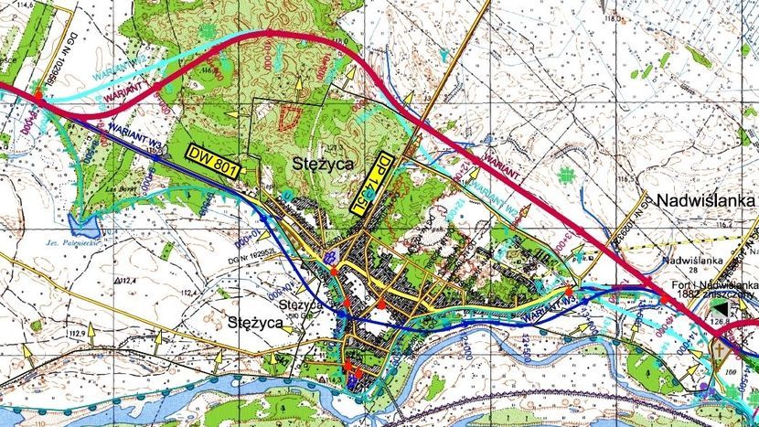 stezyca kolo deblina mapa Mieszkańcy od lat czekają na tę drogę. Za rok pojedziemy obwodnicą 