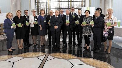 Zdobywcy tytułu Lidera. W tym gronie są Karczmiska, Nałęczów i Piaski