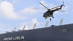 Śmigłowiec nad Lublinem krążył przez kilka dni. Internauci pytali: "Co się dzieje?"