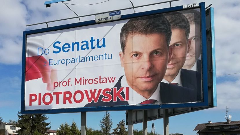 Mirosław Piotrowski rozpoczął już nawet kampanię. W Lublinie pojawiły się promujące jego kandydaturę billboardy
