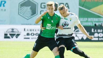 Dawid Dzięgielewski w poprzednim meczu strzelił gola wchodząc z ławki rezerwowych. Czy w sobotę wybiegnie w podstawowym składzie Górnika?

