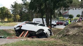 Śmiertelny wypadek koło Białej Podlaskiej. Samochód wjechał w grupę ludzi