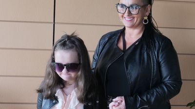 Maja i jej mama Katarzyna Cwynar prowadzą bloga „Maja i jej świat pod palcami”