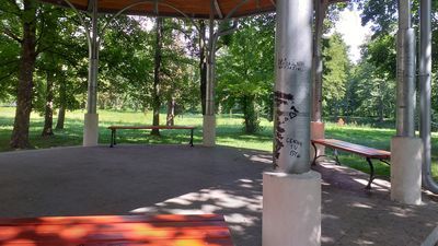 Wandale dewastują park