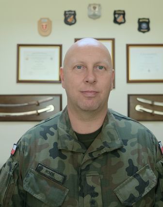 Pułkownik Michał Rohde, prawnuk generała Kleeberga<br />
