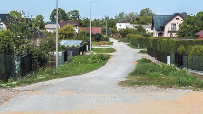 Droga zostanie wyłożona kostką brukową, będzie także oświetlona