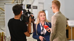 Marta Wcisło w ogniu pytań dziennikarzy wp.pl