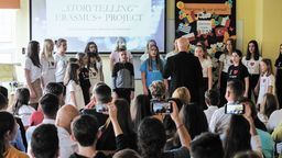 Przyjechali poznać Polskę i rówieśników. Projekt Storytelling w SP 16 w Lublinie