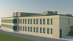 Wstępna wizualizacja nowego skrzydła szpitala w Łęcznej
