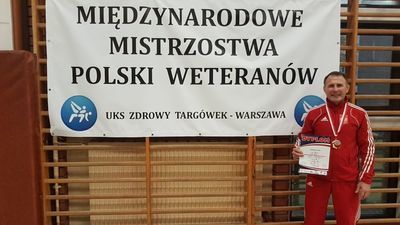 Chełmianin Paweł Zagórski został mistrzem Polski weteranów

