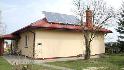 W gminie Lubartów zainstalowano 839 kolektorów słonecznych na prywatnych budynkach