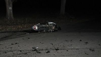 Kompletnie pijany kierowca nie przepuścił motocyklisty