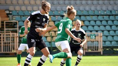 GKS Górnik Łęczna wygrał z AZS UJ Kraków i został liderem rozgrywek