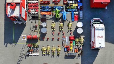 Strażacy z Puław i ich „Tetris Challenge”