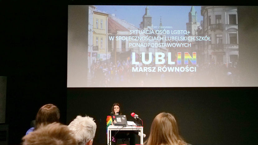 – Mam nadzieję, że dyrektorzy szkół pochylą się nad tym problemem – mówiła Alicja Sienkiewicz ze stowarzyszenia Marsz Równości w Lublinie 