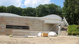 Amfiteatr w Białej Podlaskiej. Zdjęcie z czerwca 2019 r.