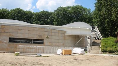 Amfiteatr w Białej Podlaskiej. Zdjęcie z czerwca 2019 r.