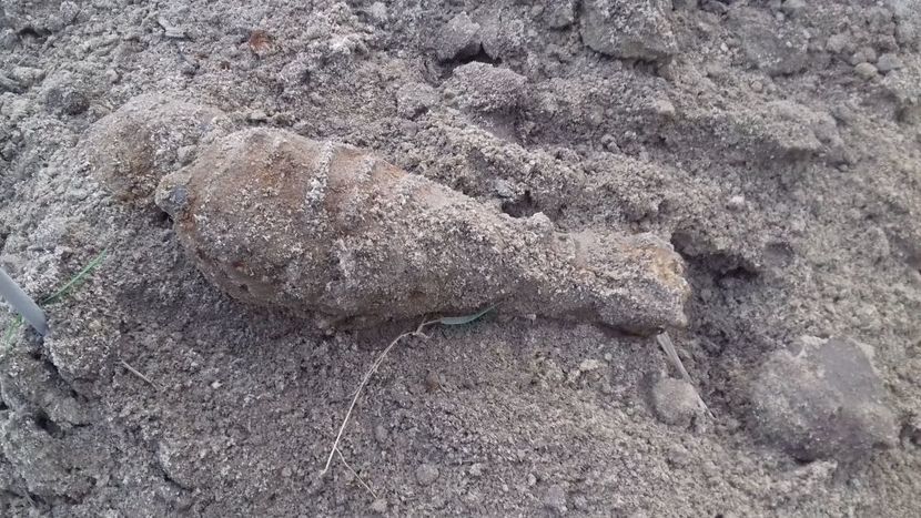 Takie granaty znaleziono w Kajetanowie